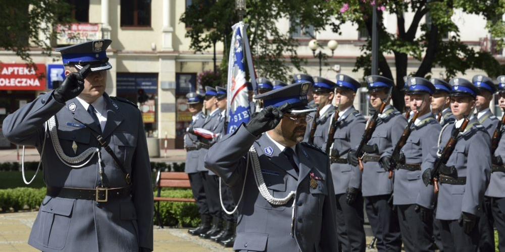 Siedleccy policjanci świętowali