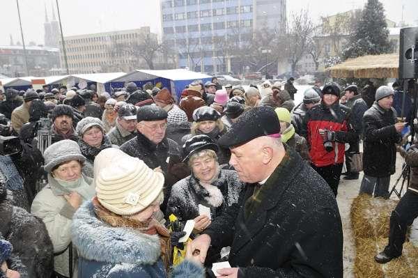 Spotkanie opłatkowe mieszkańców Siedlec