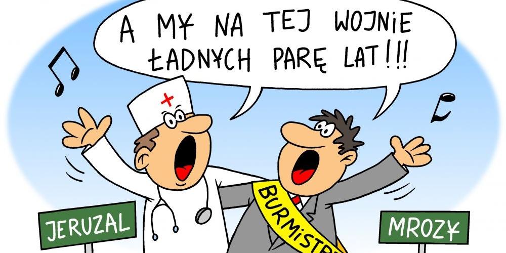 Między doktorem,  wójtem a mieszkańcami