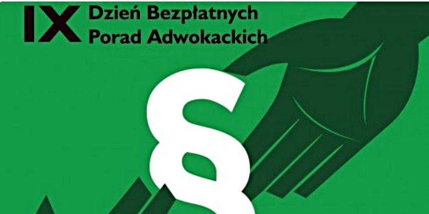 Adwokaci przyjmują za darmo. Tylko w sobotę!