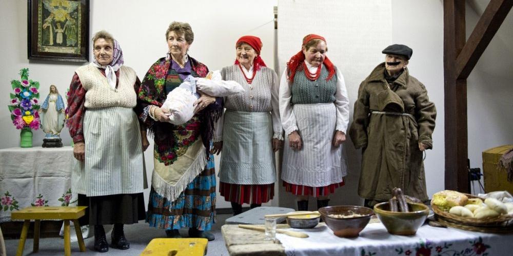 Adwentowy folklor w centrum miasta