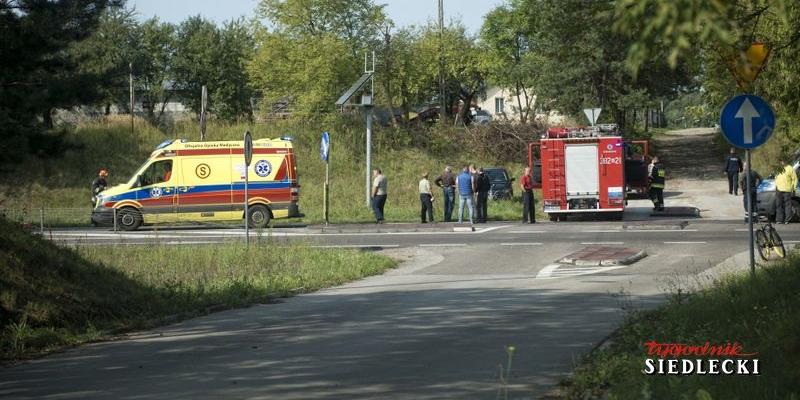 Wypadek na obwodnicy Siedlec