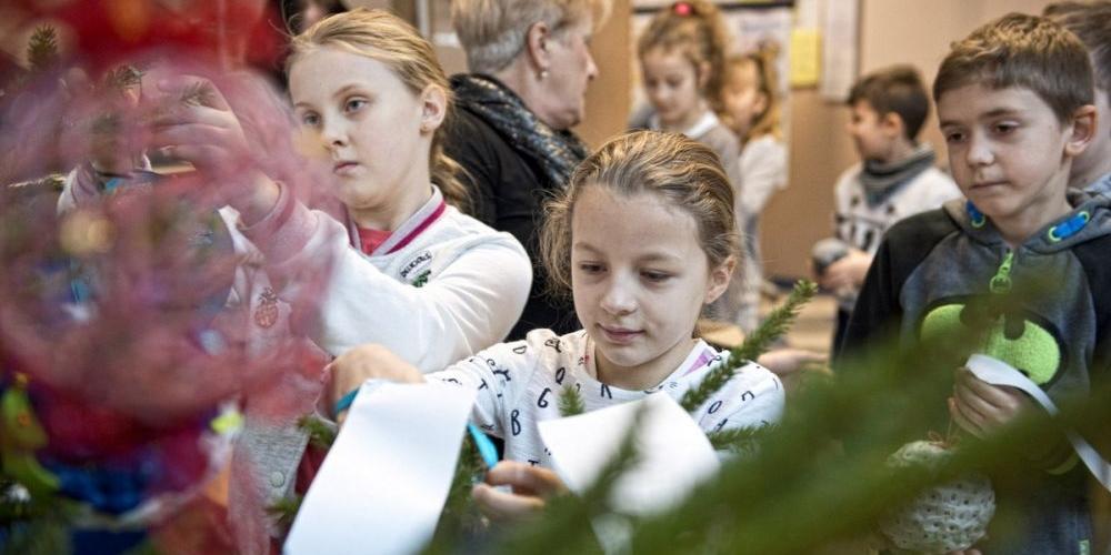 Choinka i słodkości w UG Siedlce