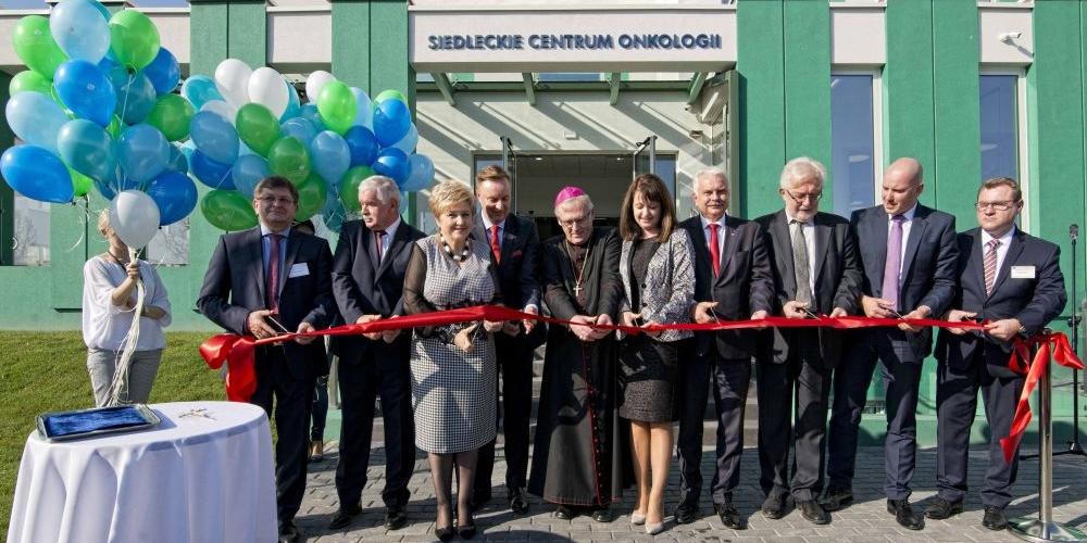 Centrum Onkologii - przecięta wstęga