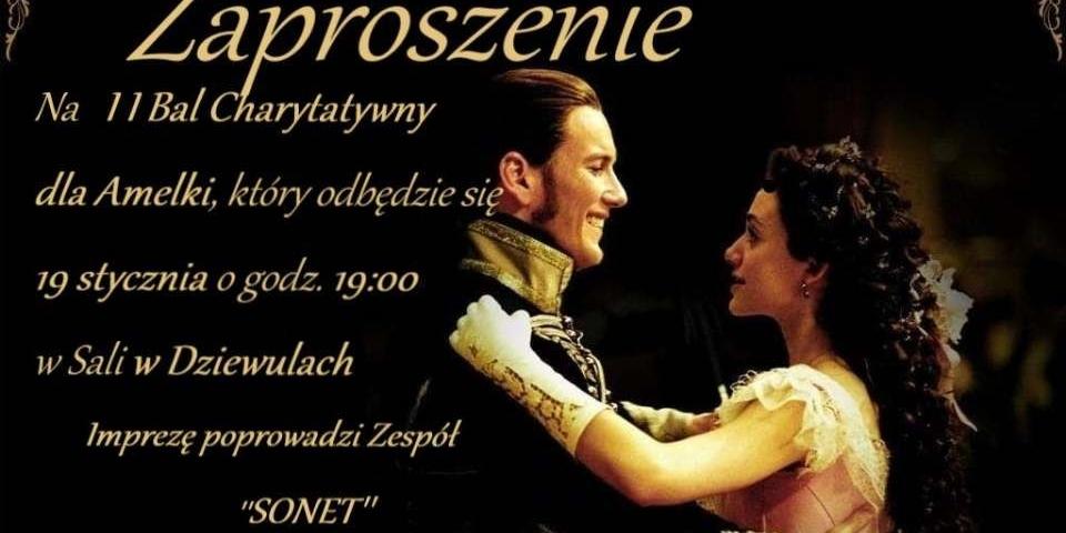 Będzie Bal dla Amelki!