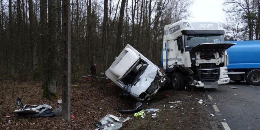 Wypadek na krajowej  62 - droga zablokowana