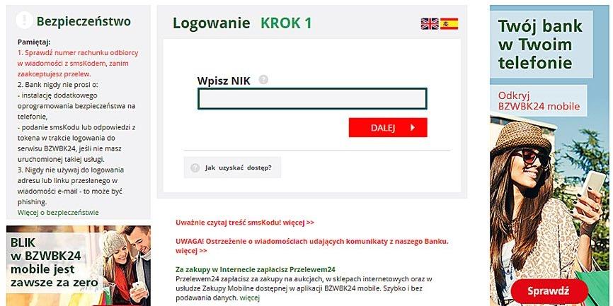 Klient kontra bank