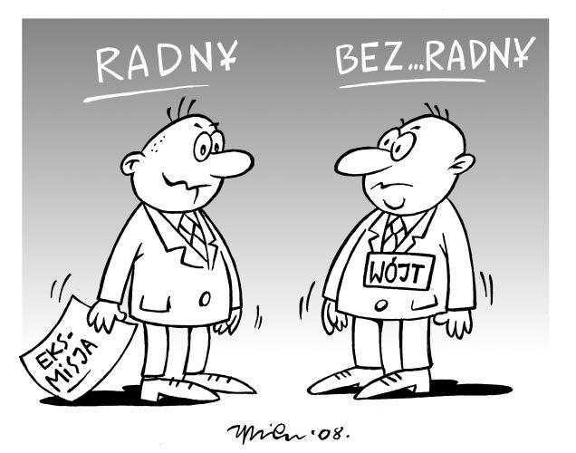 Radny – wójt 1:1