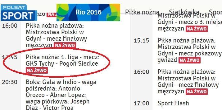Polsat Sport pokaże mecz Pogoni!