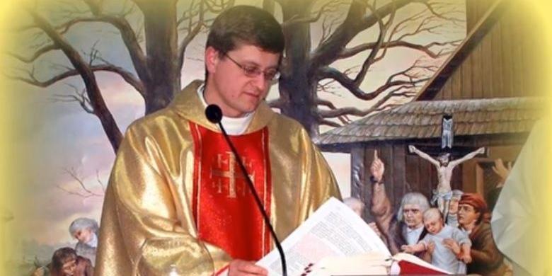 Podziękowanie dla ks. Artura Domańskiego