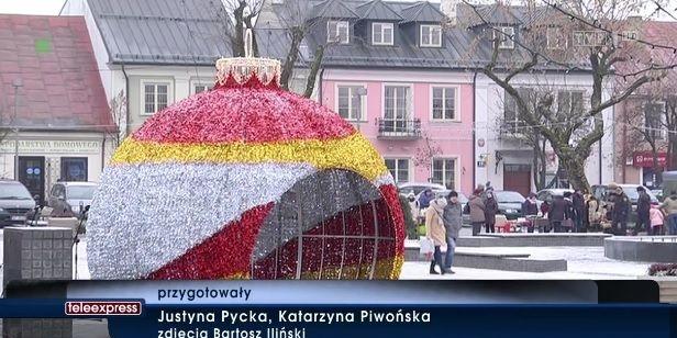 Teleexpress o węgrowskiej bombce