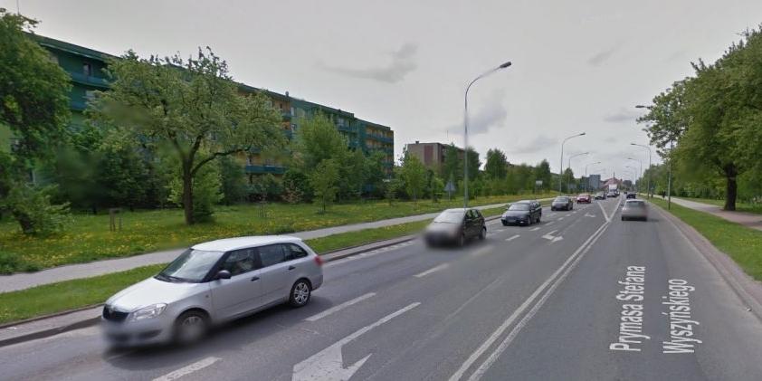 Czemu korki na Wyszyńskiego?
