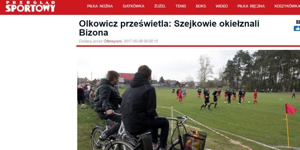 Szejkowie okiełznali Bizona - czyli Przegląd Sportowy o derbach gminy Stanin!