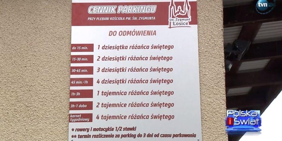 Modlitwa za parkowanie