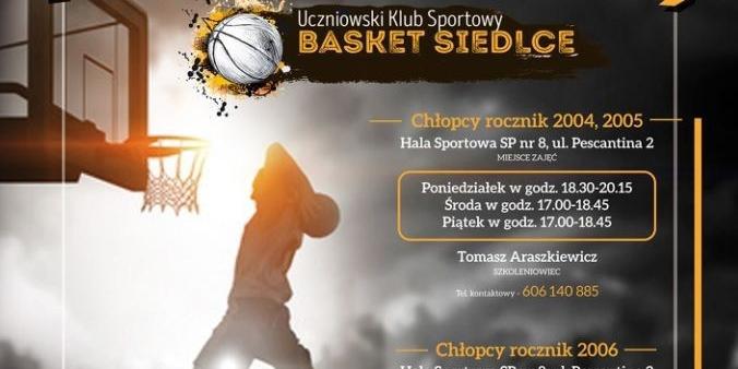 Młodzieżowa koszykówka męska zaprasza! Bądź jak Gortat!