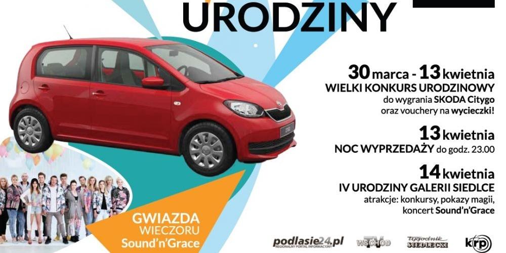Czwarte urodziny Galerii Siedlce!