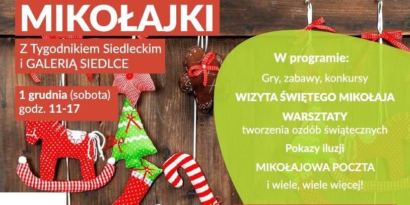Mikołajki z „Tygodnikiem” i Galerią Siedlce