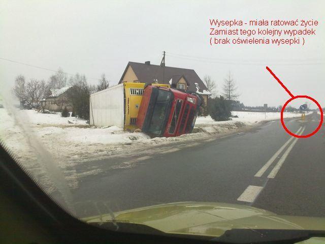 Nieoświetlona wysepka w Chodowie