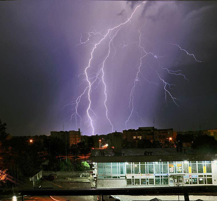 Błyskało się nad Węgrowem