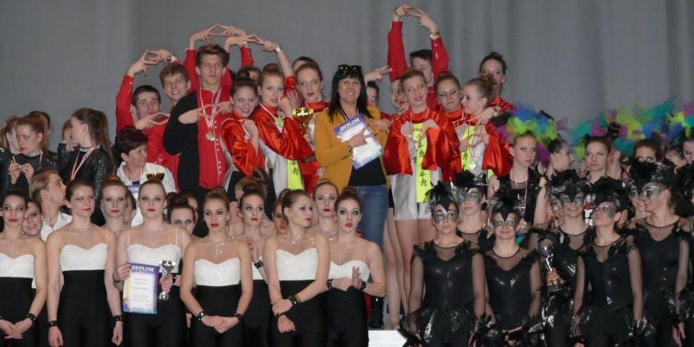 Caro Dance na podium