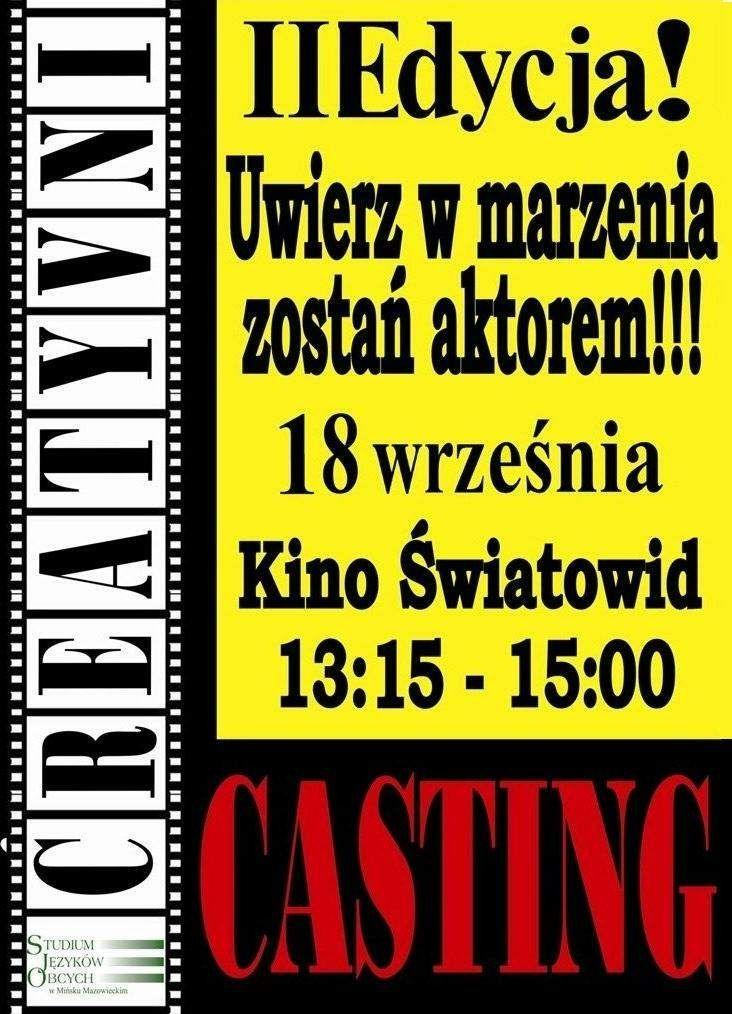 Uwierz w marzenia, zostań aktorem