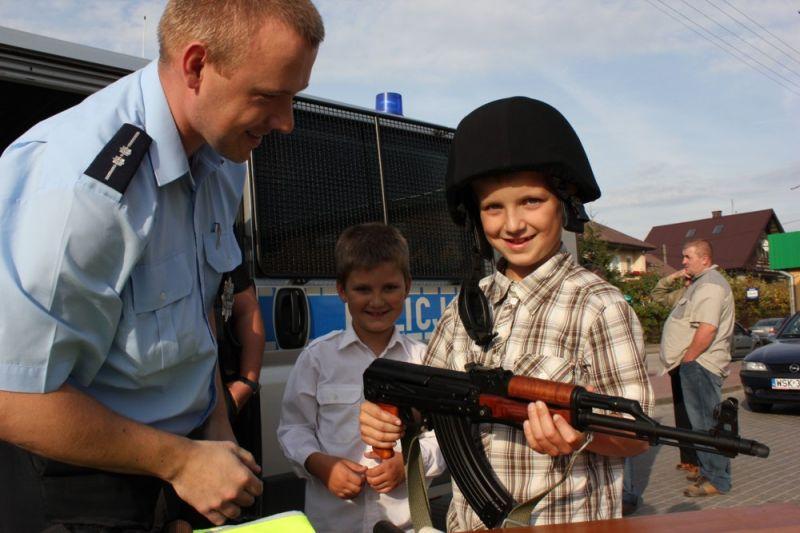 Policja z pomocą Rafałowi