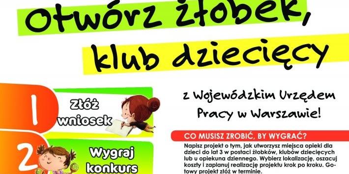 Otwórz żłobek, klub dziecięcy