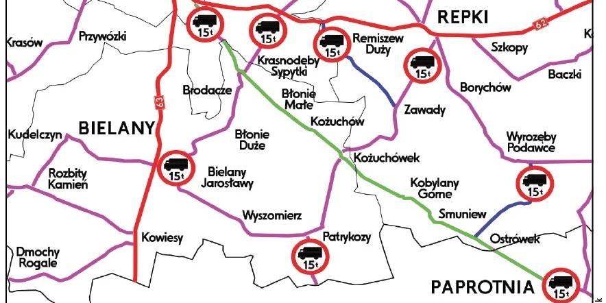 Ciężkim samochodom stop!