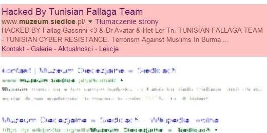 Haker zaatakował stronę www  Siedleckiego Muzeum Diecezjalnego