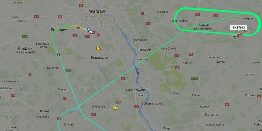 Enter Air krąży nad Mińskiem (Aktualizacja)