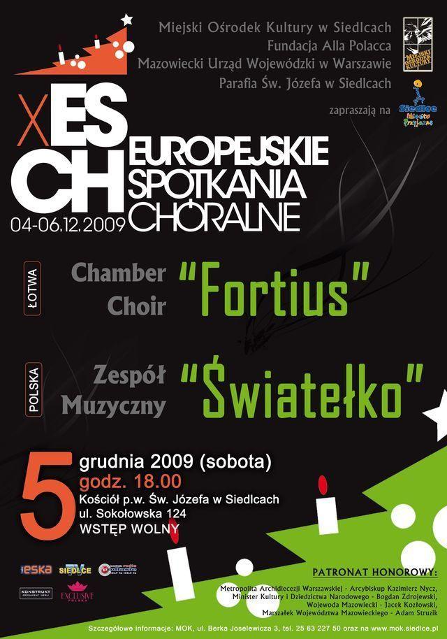 Europejskie Spotkania Chóralne w Siedlcach
