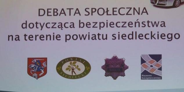 Debata o bezpieczeństwie w Siedlcach