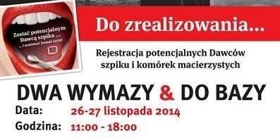 Rejestracja potencjalnych dawców szpiku