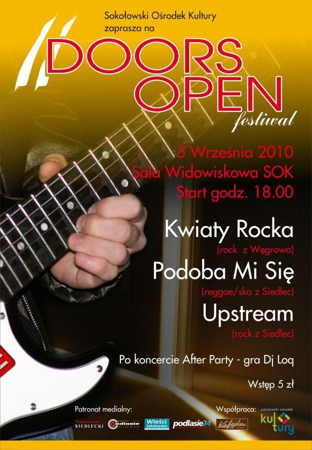 II edycja Doors Open Festival w Sokołowie Podlaskim