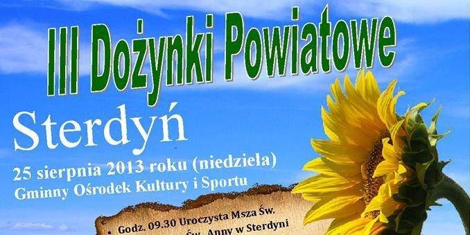 Dożynki powiatowe w Sterdyni