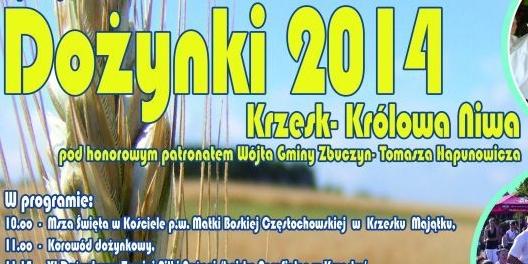 Dożynki w Krzesku