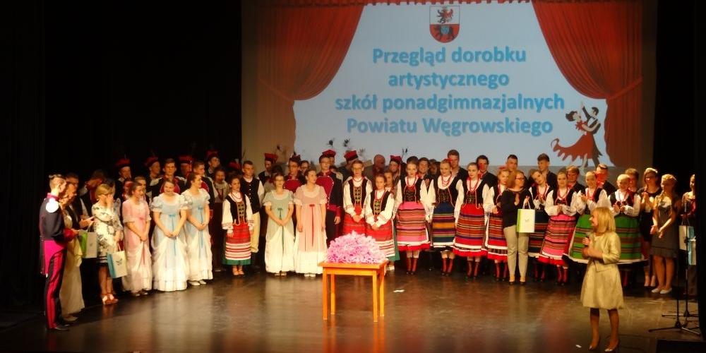 Gala artystyczna szkół w Węgrowie