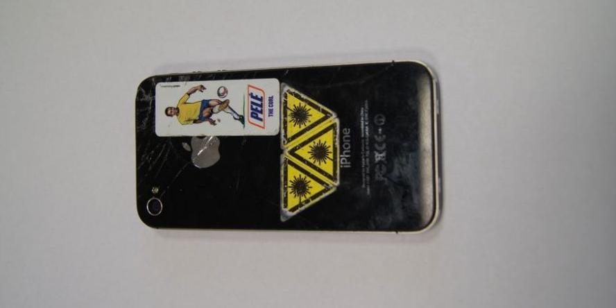 Znaleziono  telefon  iPhone