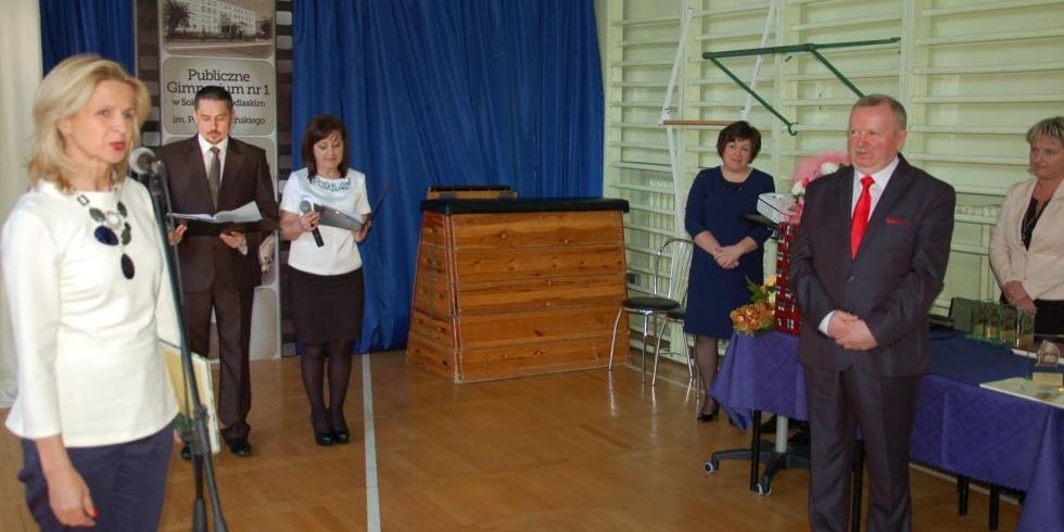 15 – lecie sokołowskiego gimnazjum