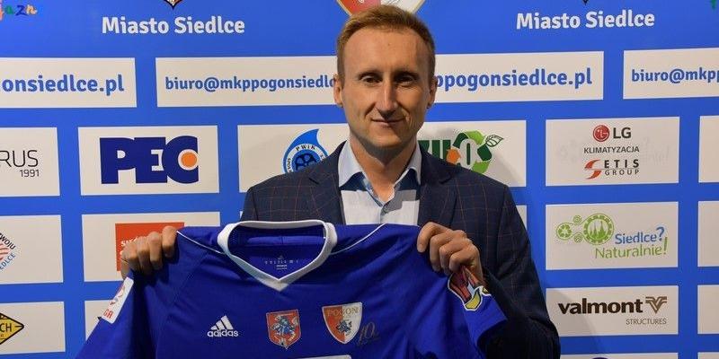 Marcin Prasoł nowym trenerem Pogoni Siedlce