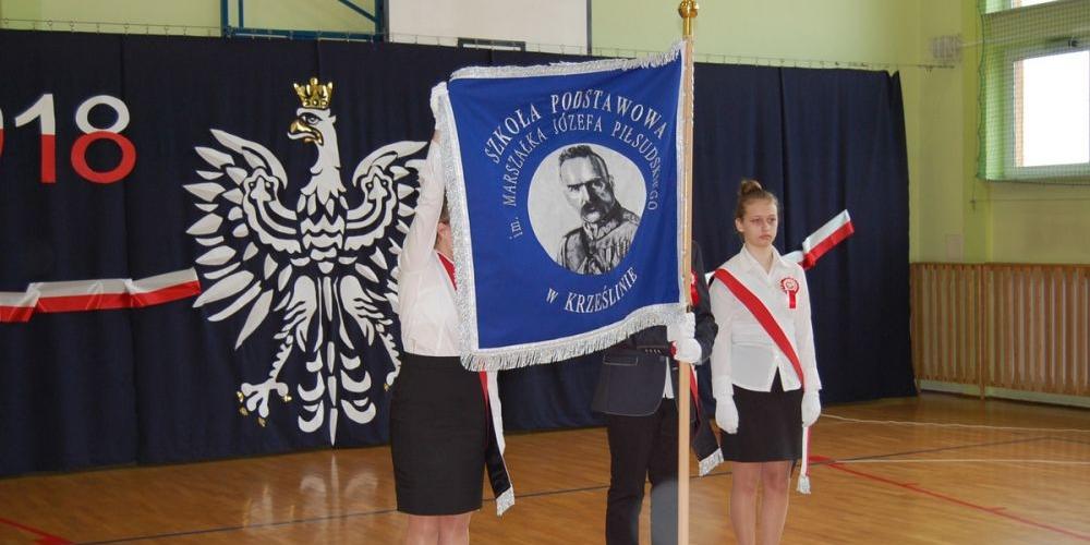 Józef Piłsudski patronem SP w Krześlinie