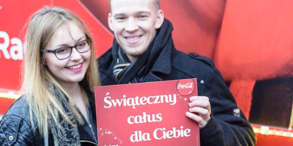 Ciężarówka Coca-Cola w Siedlcach