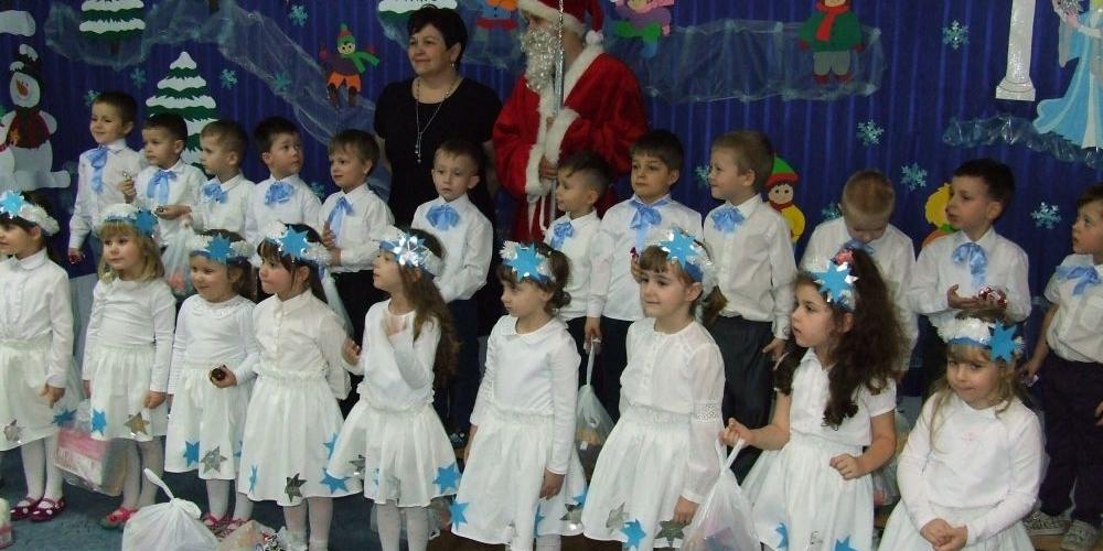 Mali artyści ze stoczkowskiego przedszkola