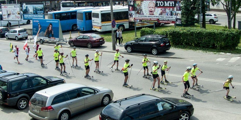Pobiegli, żeby oddać hołd