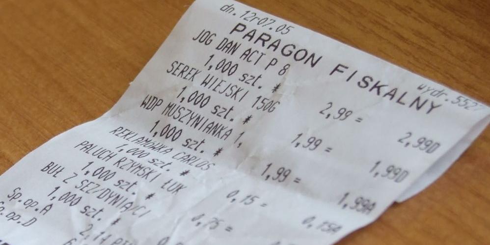 Weź paragon!
