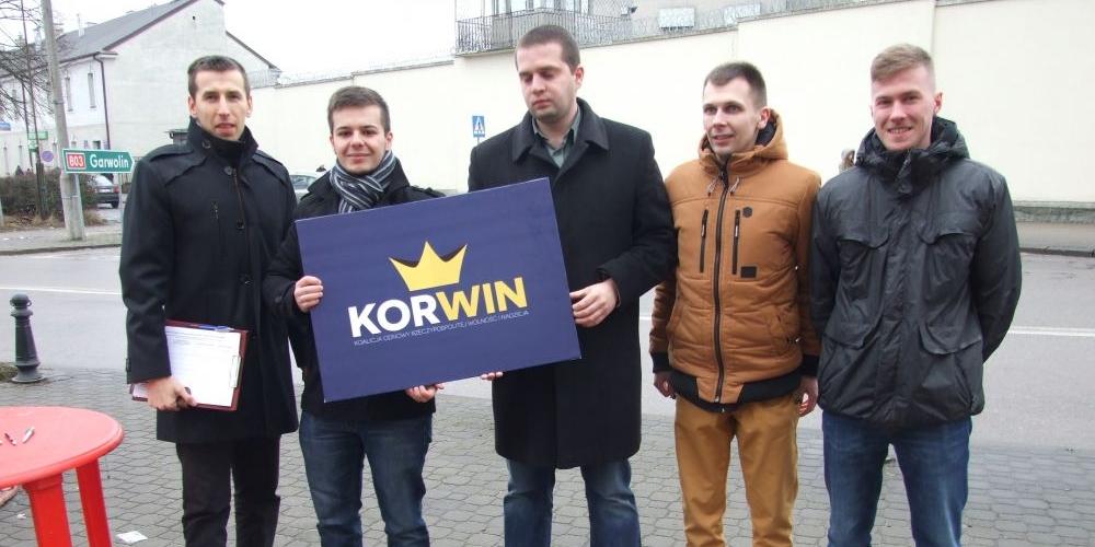 Siedlecki KORWiN zbiera podpisy dla Korwina