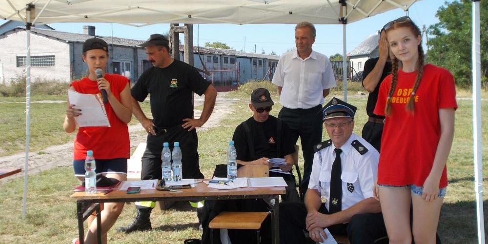 Zawody sportowo-pożarnicze w gminie Trojanów