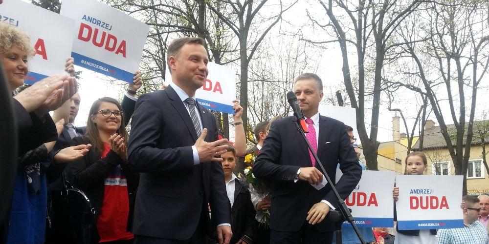 Andrzej Duda już w Garwolinie