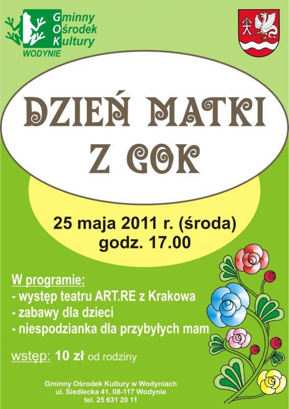 Dzień Matki z GOK w Wodyniach