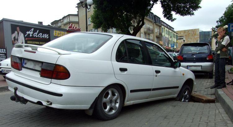 Pułapka dla samochodów (zdjęcia)